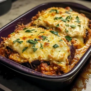 Stuffed Eggplant Parmesan 4 Servings Ultimate Delicious