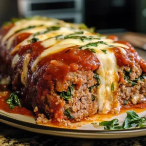 Stuffed Italian Meatloaf 5 Steps Ultimate Delicious