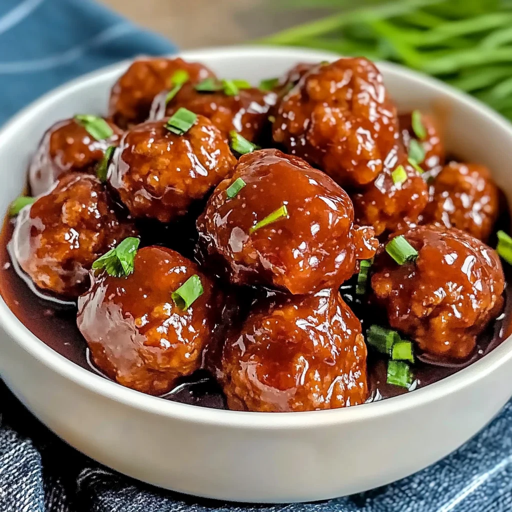 Sweet Chili Meatballs Crockpot 4 Steps Ultimate Delicious