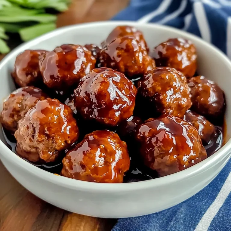 Sweet Chili Meatballs Crockpot 4 Steps Ultimate Delicious