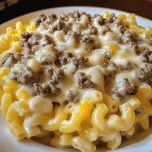 Tender Ranch Beef and Cheddar Macaroni Melt 30 Minutes Easy Delicious