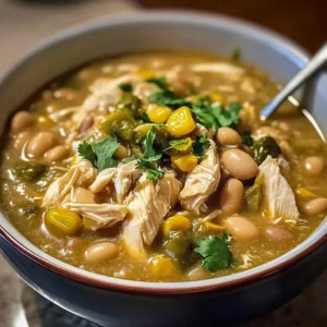 White Chicken Chili Crockpot 7 Ingredients Easy Delicious