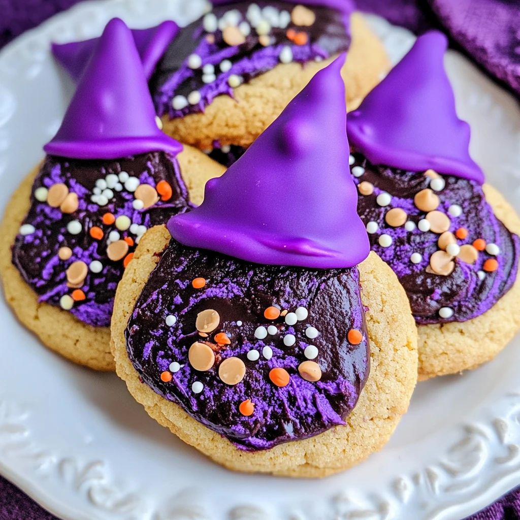 Witch Hat Halloween Cookies 8 Steps Easy Delicious