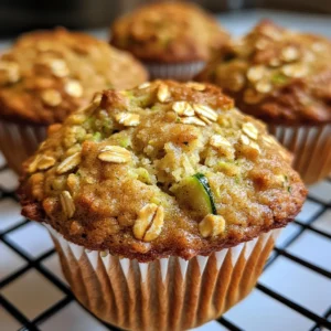 Zucchini Banana Muffins with Oats: 10 Steps to Delicious
