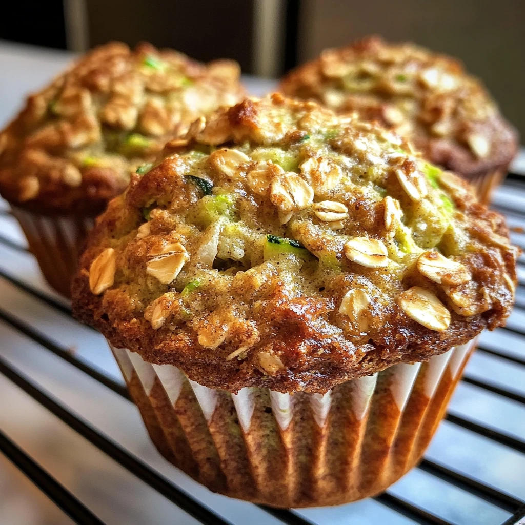 Zucchini Banana Muffins with Oats: 10 Steps to Delicious