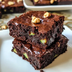 Zucchini Brownies 5 Steps Ultimate Delicious