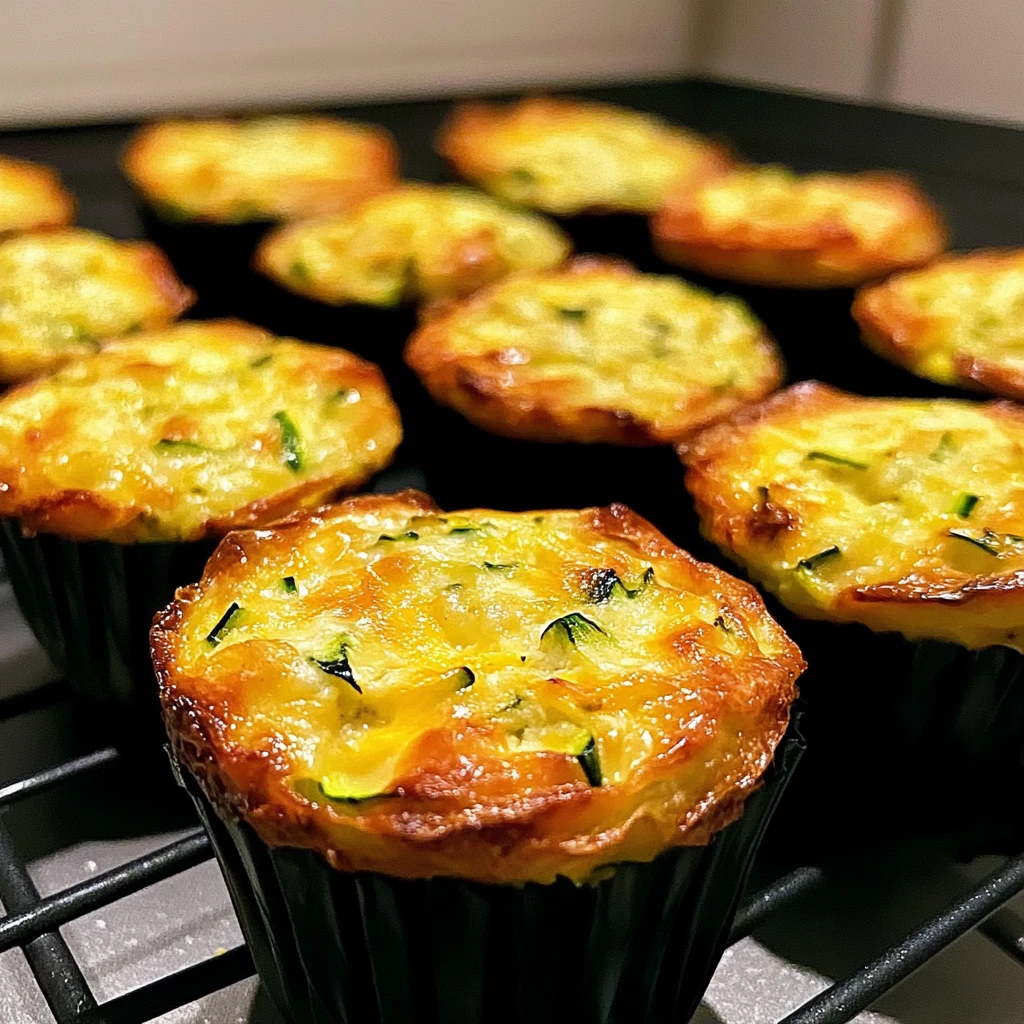 Zucchini Quiche Muffins 20 Minutes Easy Delicious