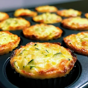 Zucchini Quiche Muffins 20 Minutes Easy Delicious