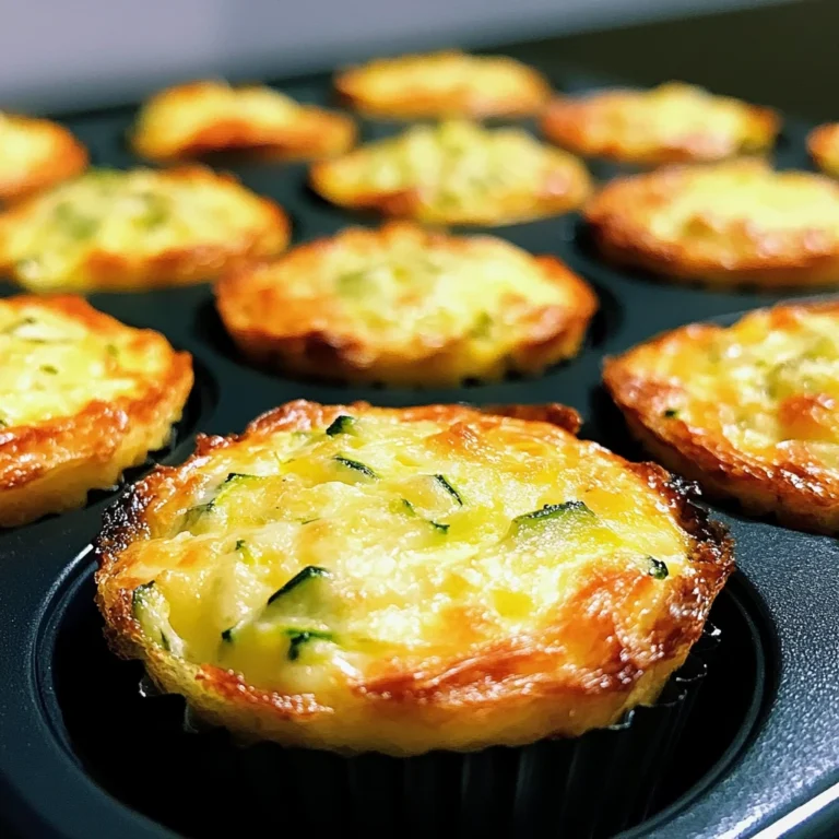 Zucchini Quiche Muffins 20 Minutes Easy Delicious