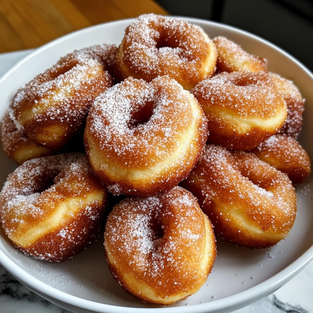 2 Ingredient Air Fryer Donut 8 Minutes Easy Delicious