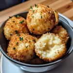 Air Fryer Cheesy Mashed Potato Balls 12 Ingredients Easy Delicious