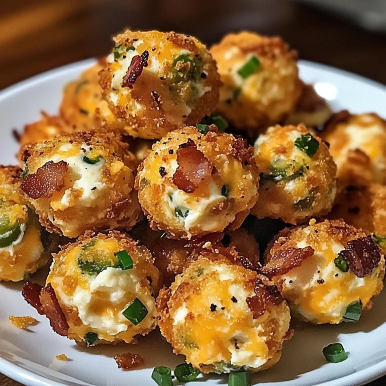 Bacon Jalapeño Popper Cheese Balls 4 Servings Ultimate Delicious