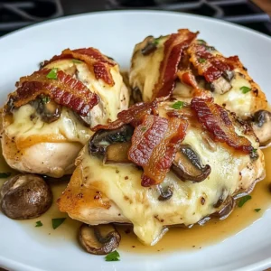 Bacon Mushroom Stuffed Chicken 30 Minutes Ultimate Delicious