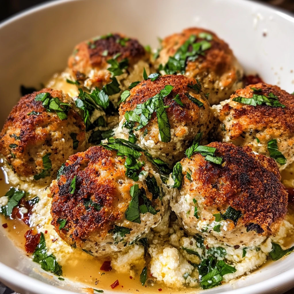 Baked Chicken Ricotta Meatballs: 7 Ingredients, Perfect, Delicious