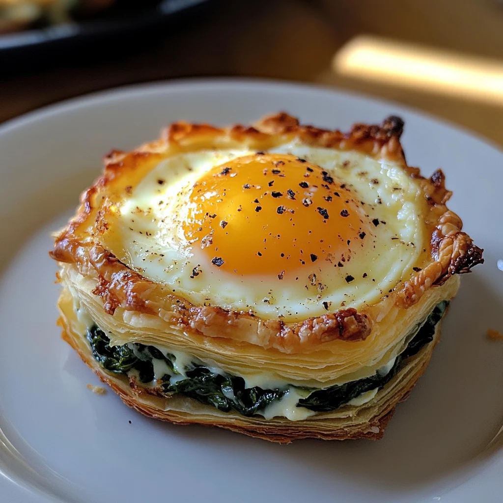 Baked Eggs Napoleon in 5 Steps - Ultimate Deliciousness
