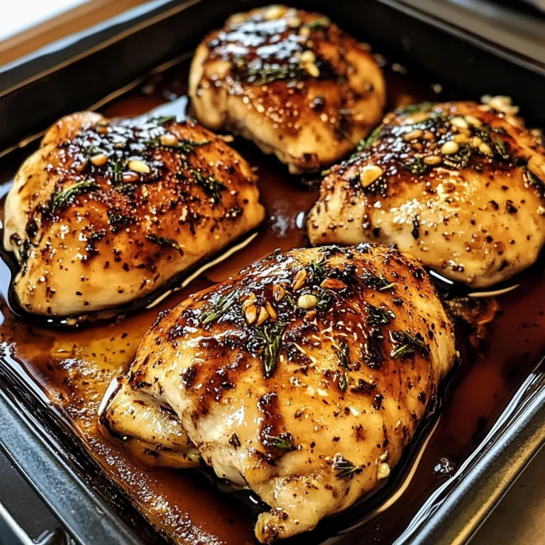 Balsamic Baked Chicken Breast 30 Minutes Easy Delicious