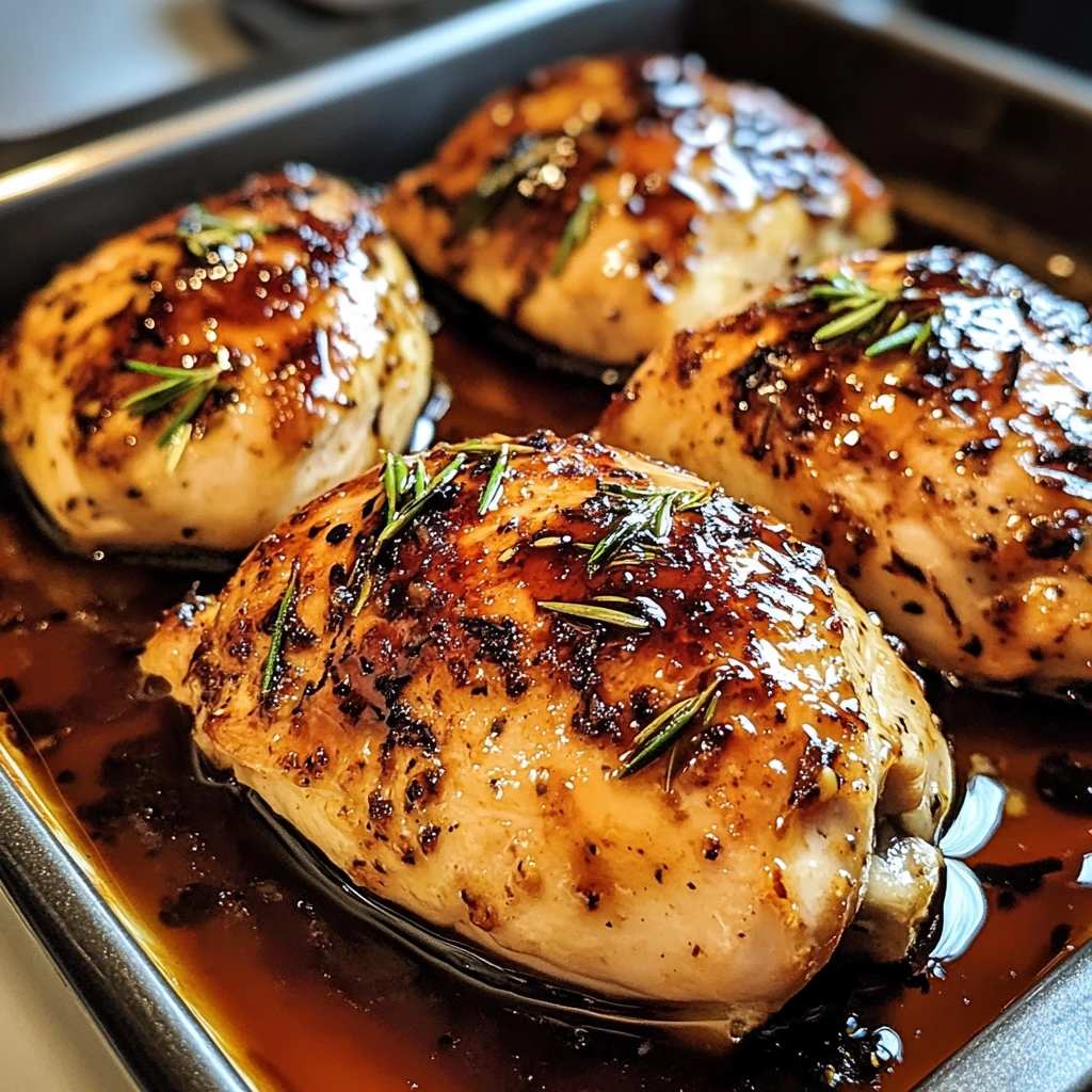 Balsamic Baked Chicken Breast 30 Minutes Easy Delicious