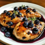 Blueberry Thyme Chicken 4 Ingredients Easy Delicious