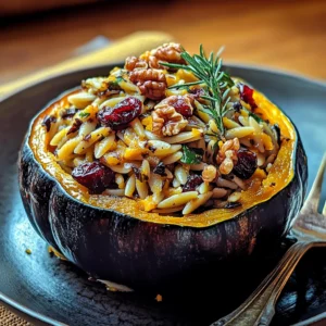Chaos Cake Pumpkin Orzo Acorn 4 Servings Perfect Delicious