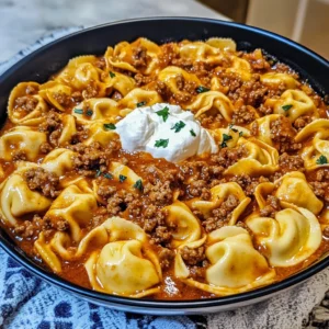 Cheesy Beef Enchilada Tortellini 30 Minutes Easy Delicious