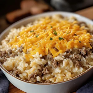 Cheesy Hamburger Rice Casserole 60 Minutes Ultimate Delicious