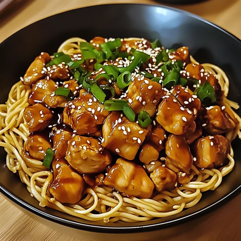 Chicken Teriyaki Noodles 30 Minutes Easy Delicious