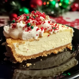 Christmas Sugar Cookie Cheesecake 5 Steps Ultimate Delight