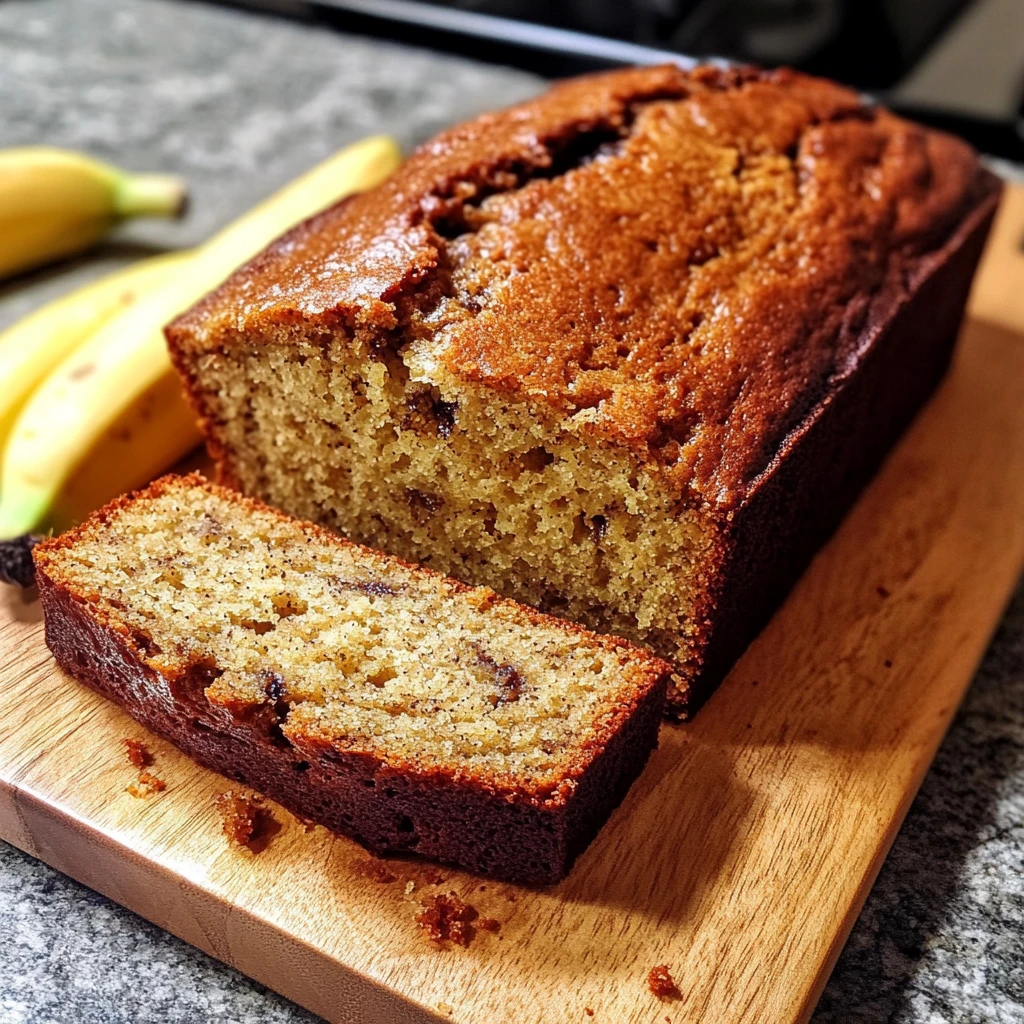 Classic Banana Bread 5 Steps Easy Delicious