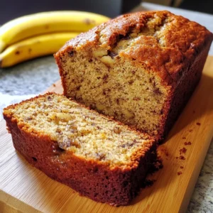 Classic Banana Bread 5 Steps Easy Delicious