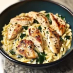 Creamy Boursin Orzo with Chicken: 30 Minutes to Delicious