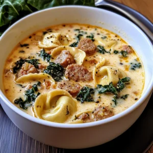 Creamy Tortellini Soup 5 Steps Ultimate Delicious