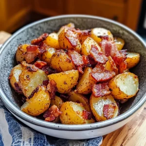 Crispy Bacon Honey Roasted Potatoes 30 Minutes Ultimate Delicious