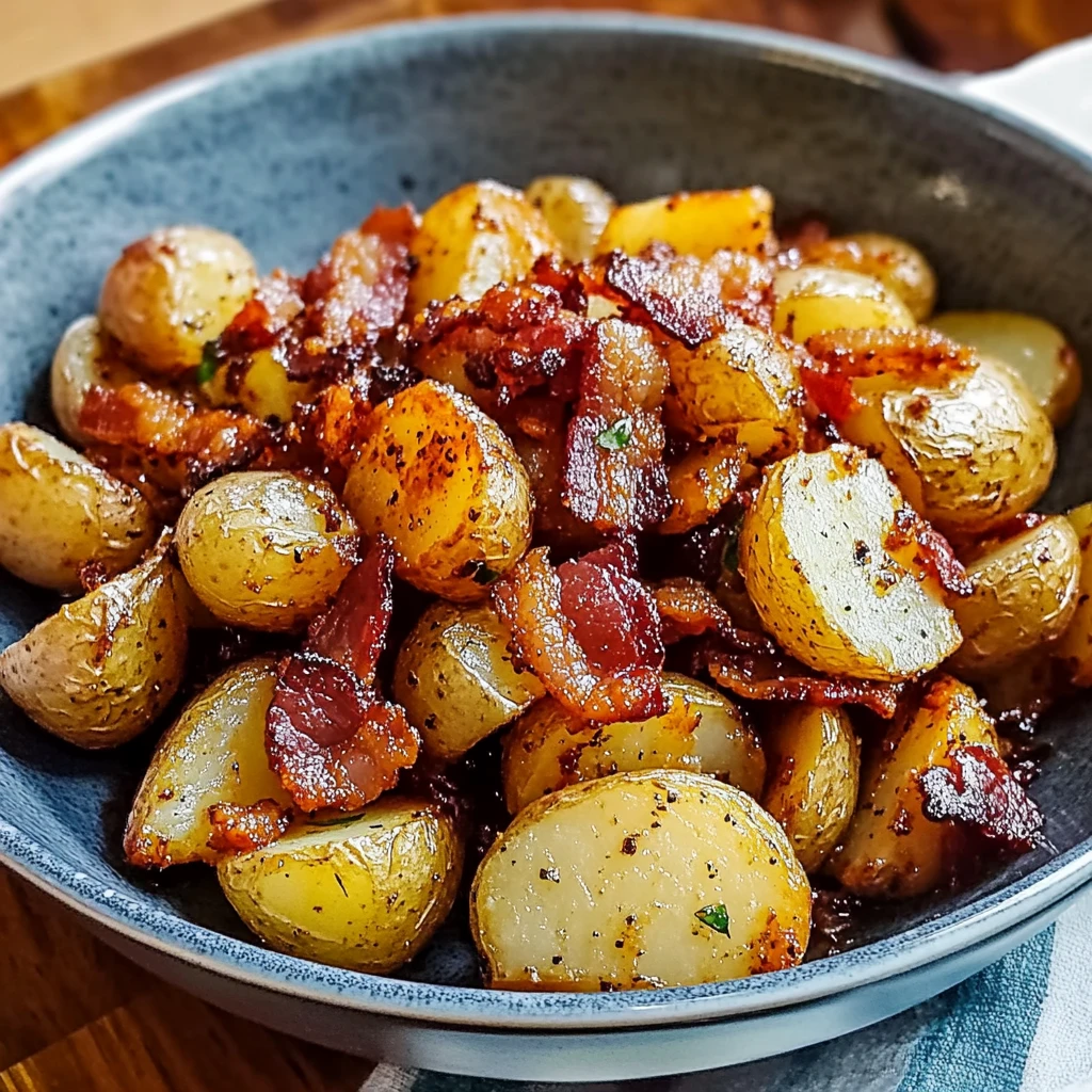 Crispy Bacon Honey Roasted Potatoes 30 Minutes Ultimate Delicious