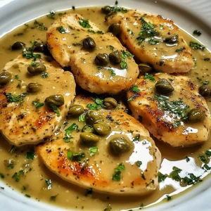 Crockpot Chicken Piccata 4 Ingredients Easy Delicious