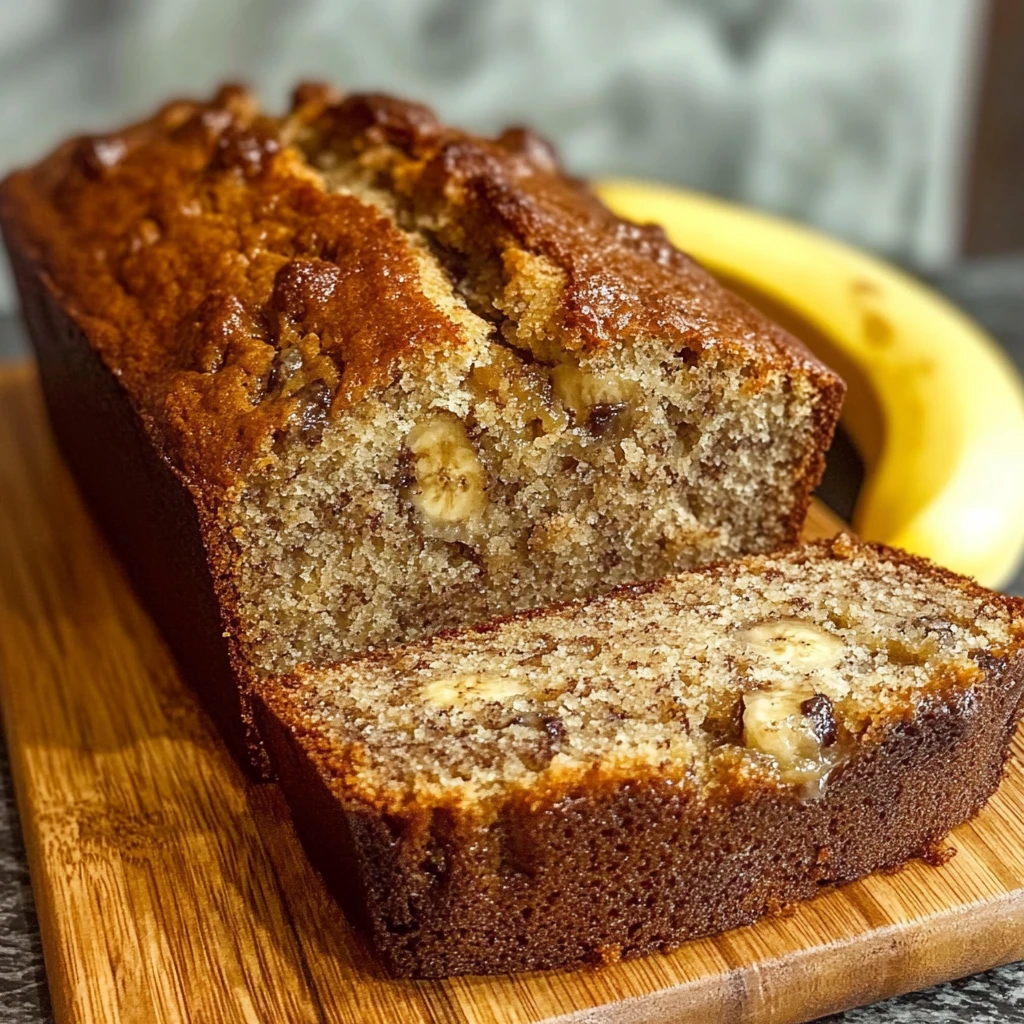 Easy Moist Banana Bread 5 Steps Ultimate Delicious