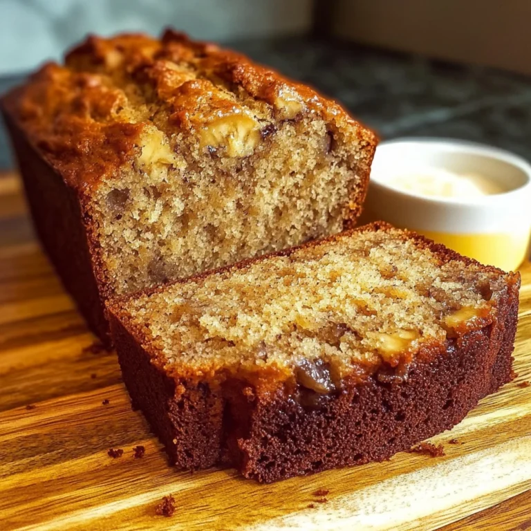 Easy Moist Banana Bread 5 Steps Ultimate Delicious
