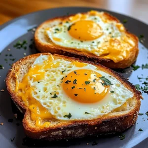 Egg and Cheese Toasts 10 Minutes Easy Delicious