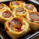 Flaky Pepperoni Pizza Rolls 30 Minutes Easy Delicious