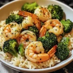 Garlic Butter Shrimp with Broccoli Rice: 30 Minutes Amazing