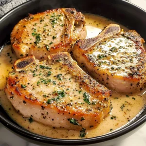 Garlic Parmesan Pork Chops 4 Servings Easy Delicious