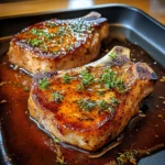 Maple Mustard Baked Pork Chops 4 Servings Supreme Delicious