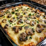 Mushroom Mozzarella Bake 5 Steps Easy Delicious