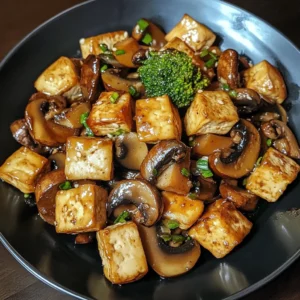 Mushroom and Tofu Stir-Fry 25 Minutes Easy Delicious
