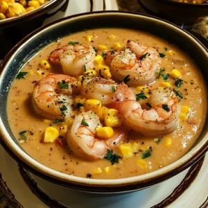 New Orleans Shrimp and Corn Bisque 30 Minutes Perfect Delicious