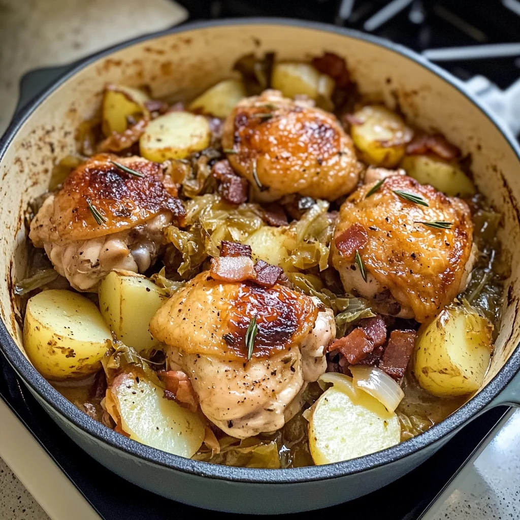 One Pot Irish Chicken 4 Servings Easy Delicious