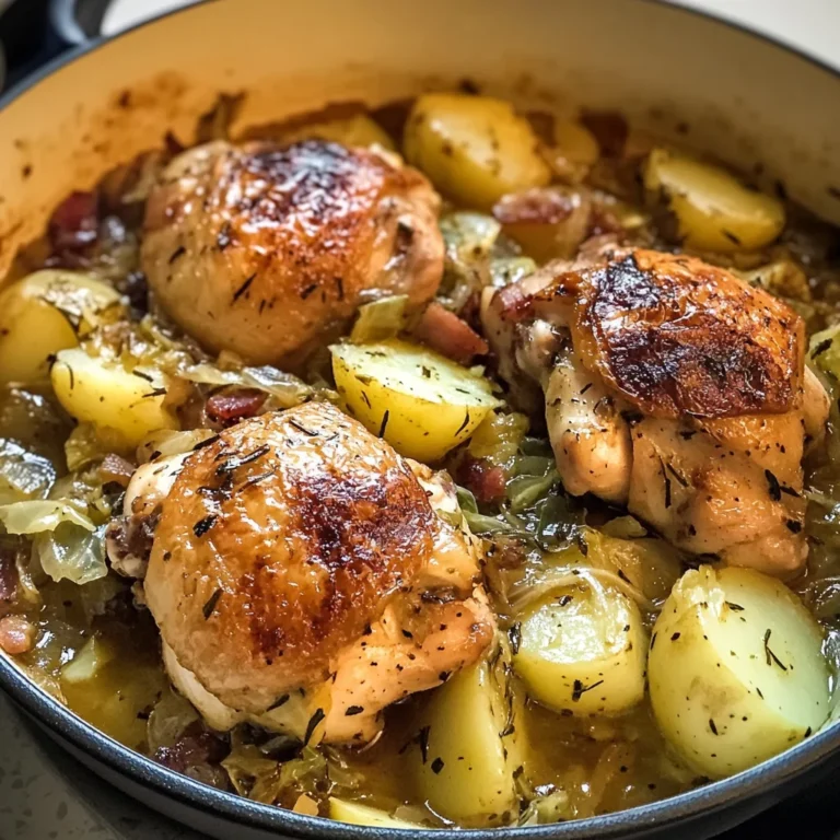 One Pot Irish Chicken 4 Servings Easy Delicious