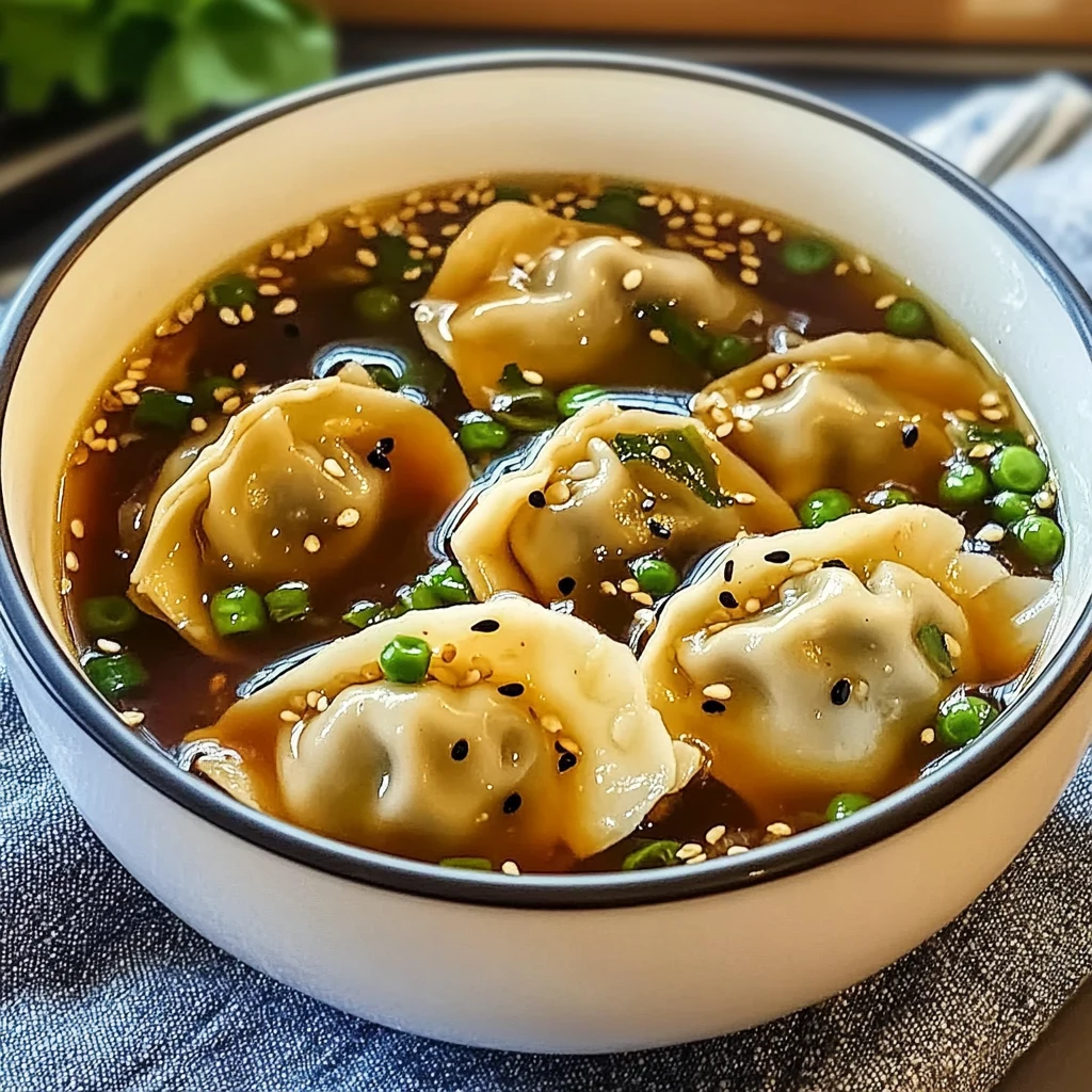 Potsticker Soup 30 Minutes Easy Delicious