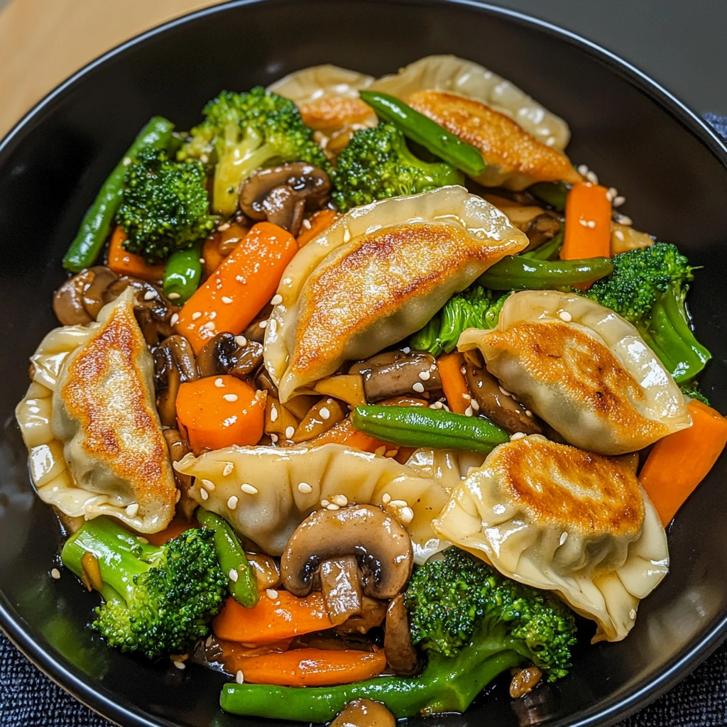 Potsticker Stir Fry 30 Minutes Ultimate Delicious