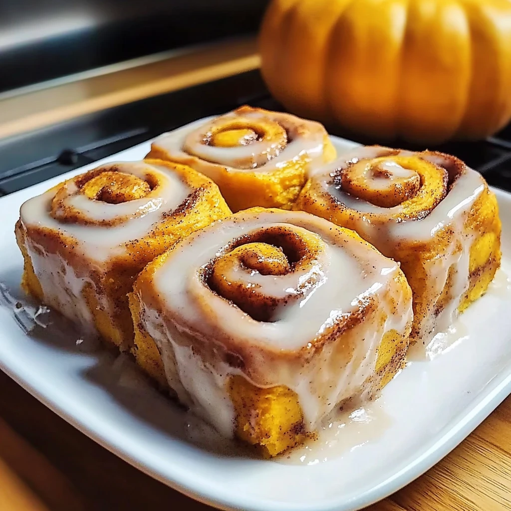 Pumpkin Cinnamon Rolls 12 Servings Ultimate Delicious