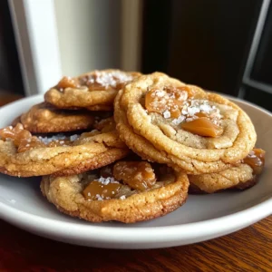 Salted Caramel Cookies 10 Ingredients Ultimate Delicious